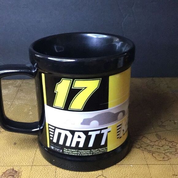 NASCAR number 17, Matt Kenseth, DeWalt, coffee mug - Picture 3 of 5